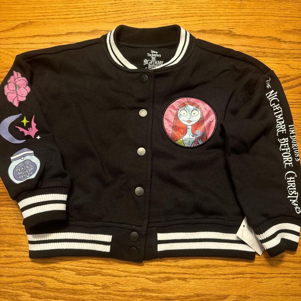 Disney's Tim Burton The Nightmare Before Christmas Varsity Jacket - Girls X/S